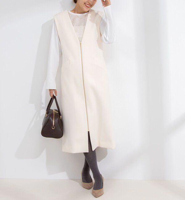 NOLLEY'S「カットジャガードドッキングプルオーバーブラウス」|シャツ・ブラウス|