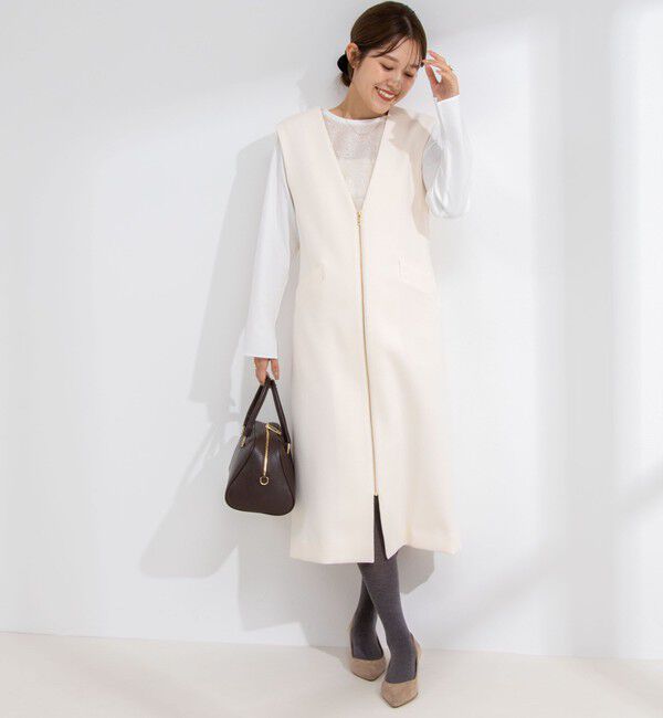 NOLLEY'S「カットジャガードドッキングプルオーバーブラウス」|シャツ・ブラウス|