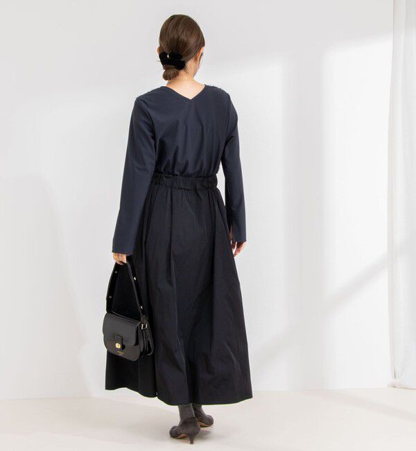 NOLLEY'S「カットジャガードドッキングプルオーバーブラウス」|シャツ・ブラウス|