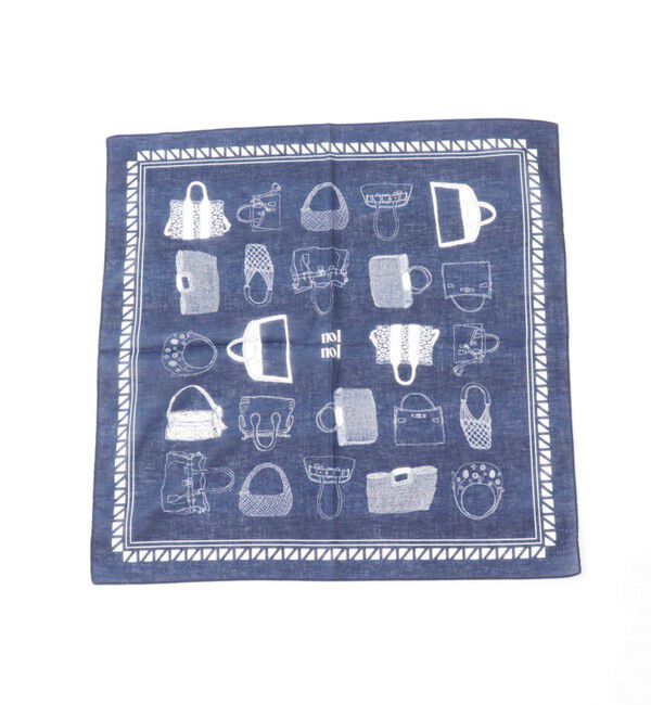 NOLLEY'S「nolnolバンダナ（Bag）」|その他|ネイビー系2