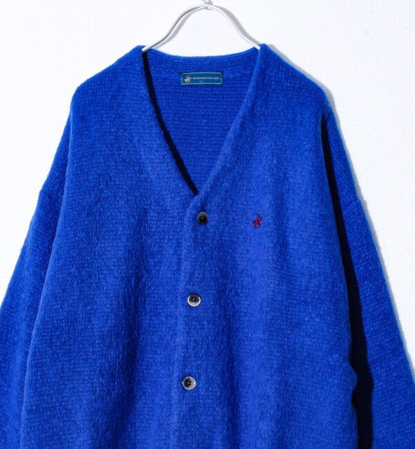 GLOSTER「【実績品番/UNISEX/別注柄あり】【BHPC】モヘヤタッチニットカーディガン」|カーディガン|