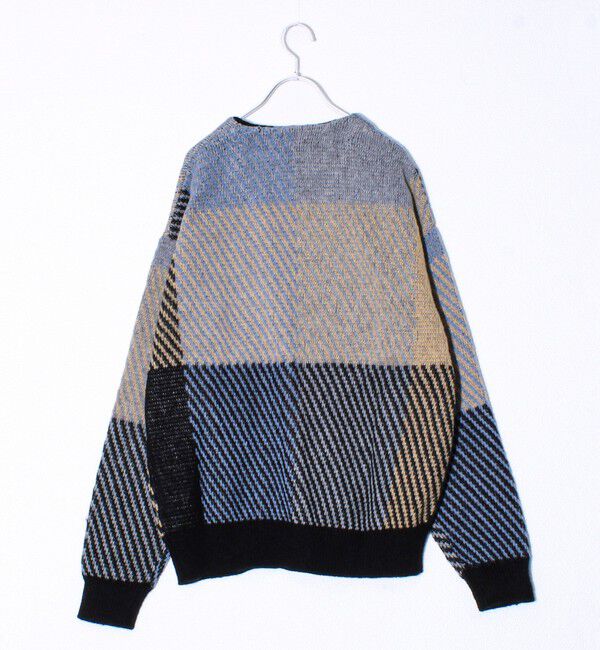 GLOSTER「【実績品番/UNISEX/別注柄あり】【BHPC】モヘヤタッチニットカーディガン」|カーディガン|