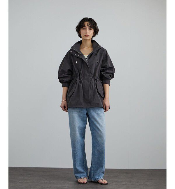 SALON adam et rope'「【WEB限定】ミニリップストップブルゾン」|ブルゾン・スタジャン|