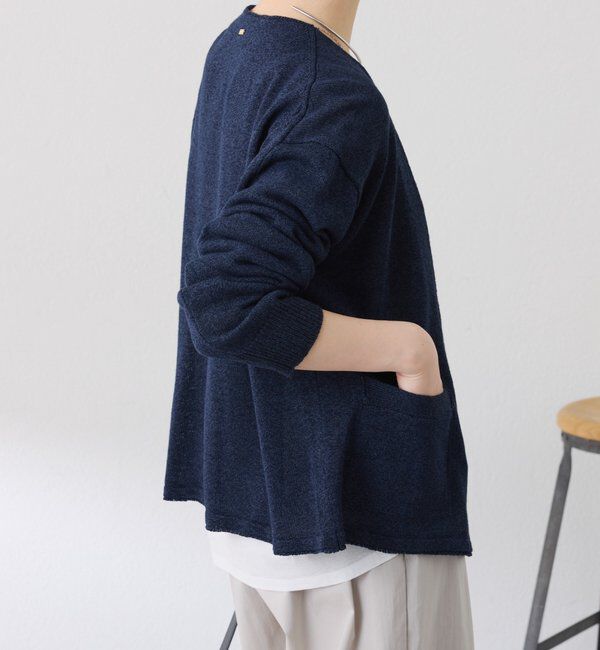  「コットン混カーディガン」|ニット・セーター|
