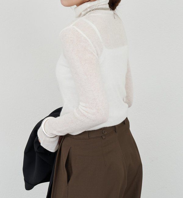  「シアータートルニット」|パーカー|