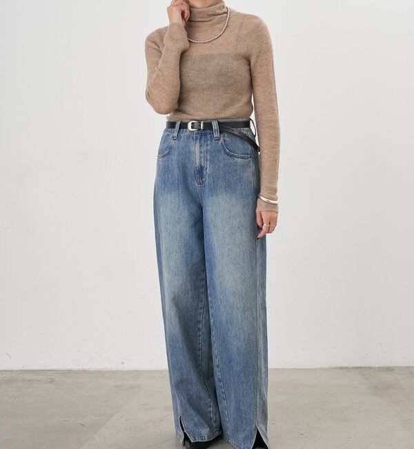  「シアータートルニット」|パーカー|