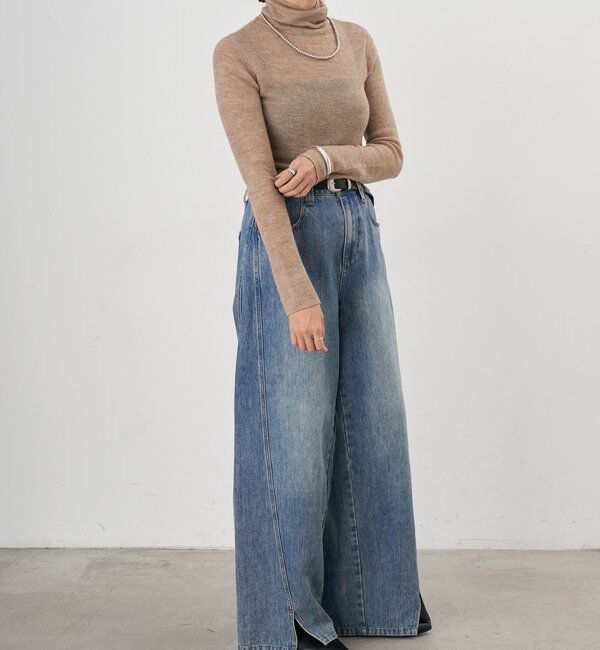  「シアータートルニット」|パーカー|