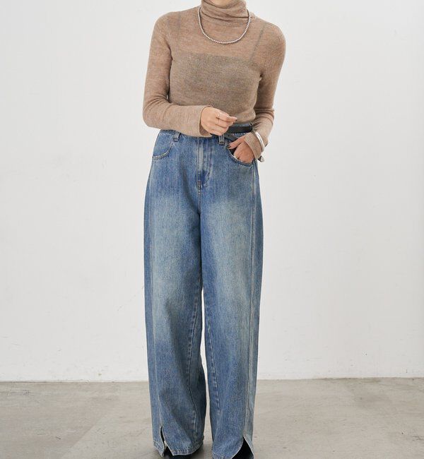  「シアータートルニット」|パーカー|