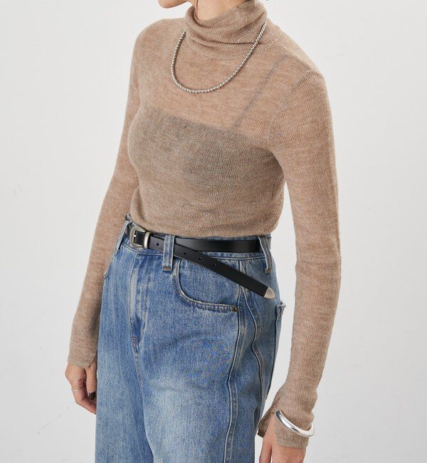  「シアータートルニット」|パーカー|