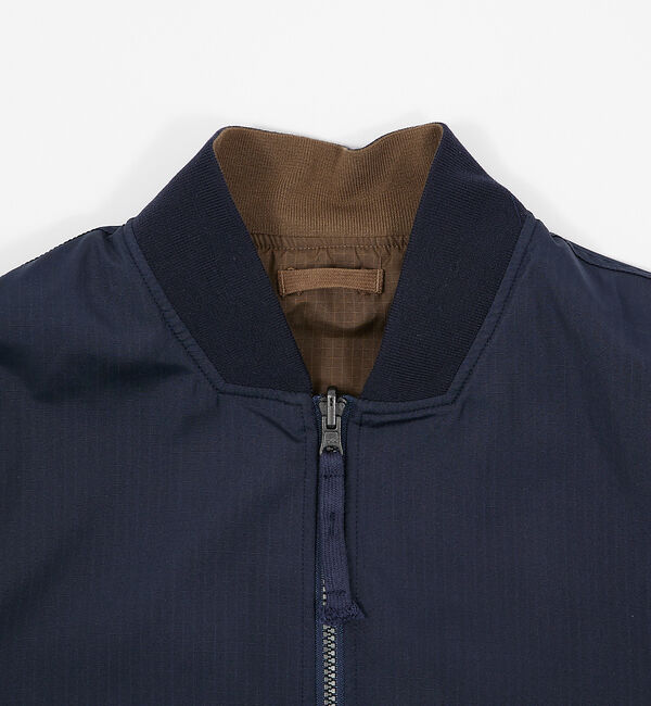 ABAHOUSE「【TAION/タイオン】NON DOWN MILITALY REVERSIBLE」|ブルゾン・スタジャン|