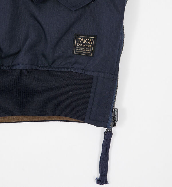 ABAHOUSE「【TAION/タイオン】NON DOWN MILITALY REVERSIBLE」|ブルゾン・スタジャン|