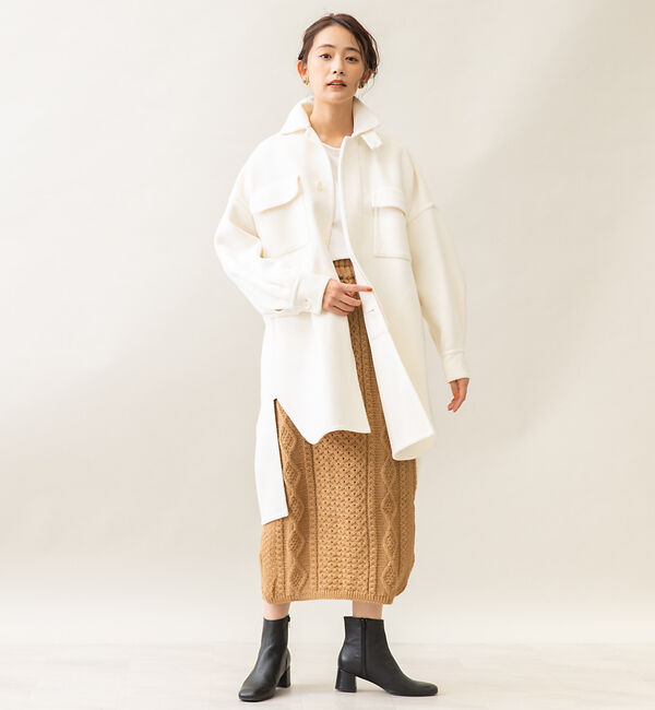 Rouge vif「Island Tides ニットスカート」|スカート|