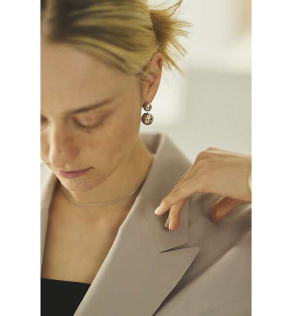 Rouge vif「【LUV AJ/ラヴエージェイ】DOUBLE BALL EARRINGS ピアス」|ピアス|