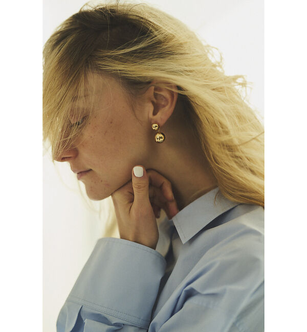 Rouge vif「【LUV AJ/ラヴエージェイ】DOUBLE BALL EARRINGS ピアス」|ピアス|