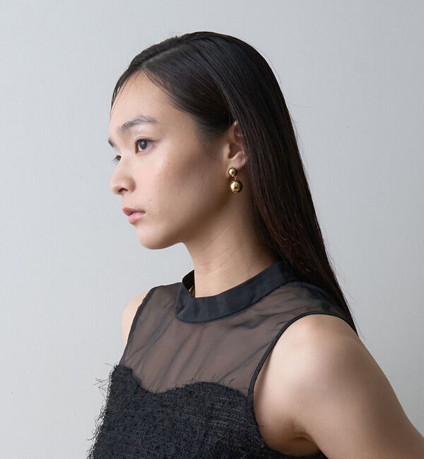 Rouge vif「【LUV AJ/ラヴエージェイ】DOUBLE BALL EARRINGS ピアス」|ピアス|