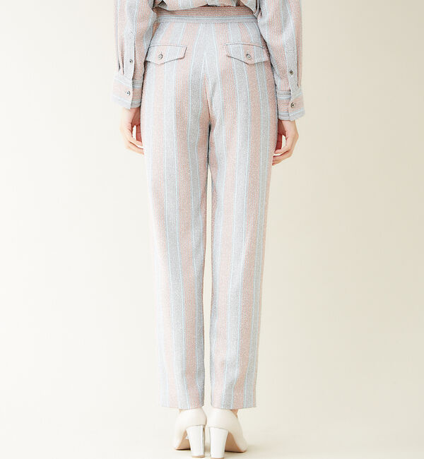 qualite「ループストライプパンツ」|その他|