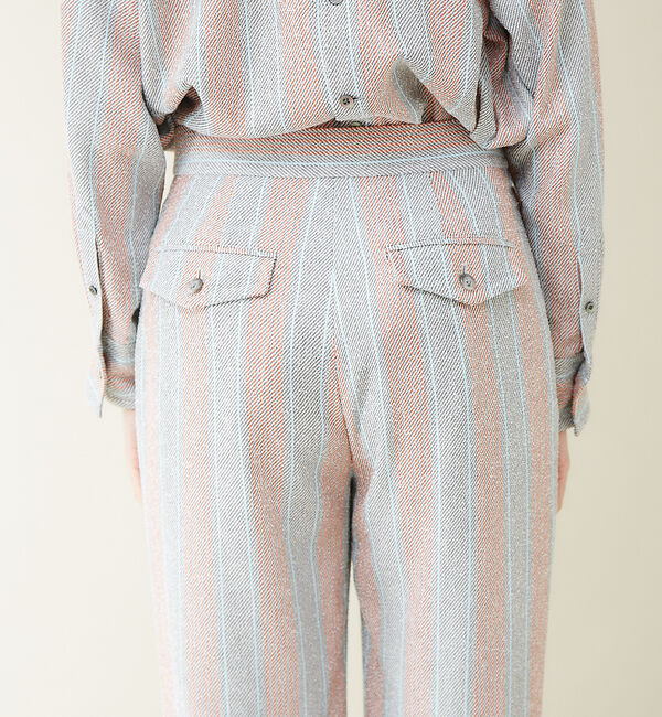 qualite「ループストライプパンツ」|その他|