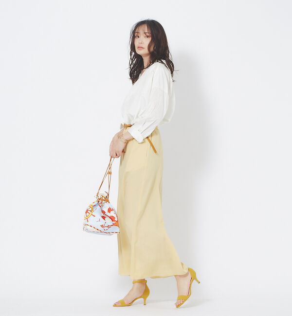 qualite「【Yangany】ギャザーブラウス」|シャツ・ブラウス|