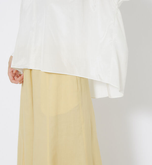 qualite「【Yangany】ギャザーブラウス」|シャツ・ブラウス|