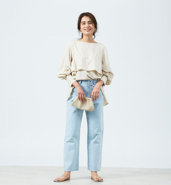 qualite「ダブルフレアカットソー」|Tシャツ・カットソー|