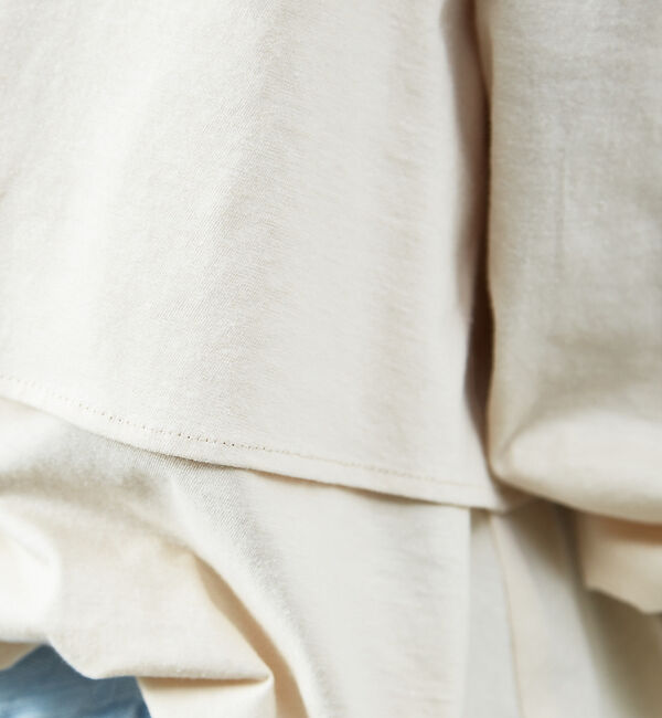 qualite「ダブルフレアカットソー」|Tシャツ・カットソー|