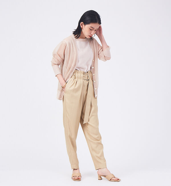 qualite「リネンライクパンツ」|その他|