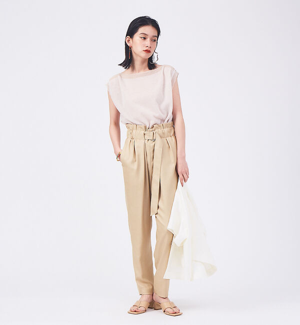 qualite「リネンライクパンツ」|その他|