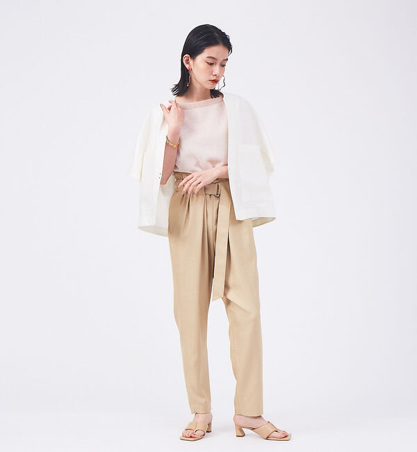 qualite「リネンライクパンツ」|その他|