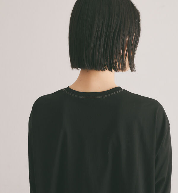 qualite「アシメコットンカットソー2」|Tシャツ・カットソー|