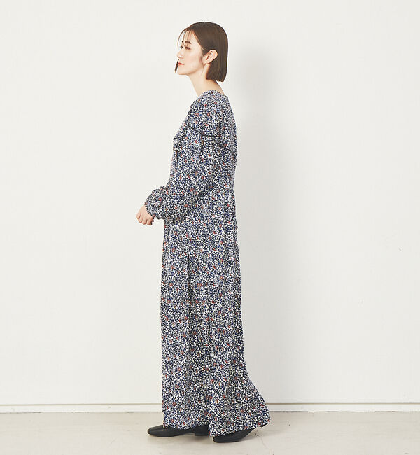 qualite「【MARGAUX】プリントワンピース」|ワンピース|