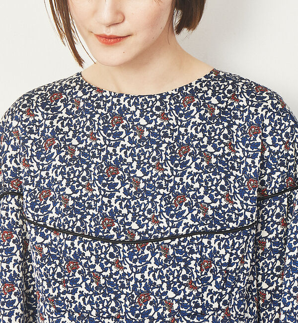 qualite「【MARGAUX】プリントワンピース」|ワンピース|