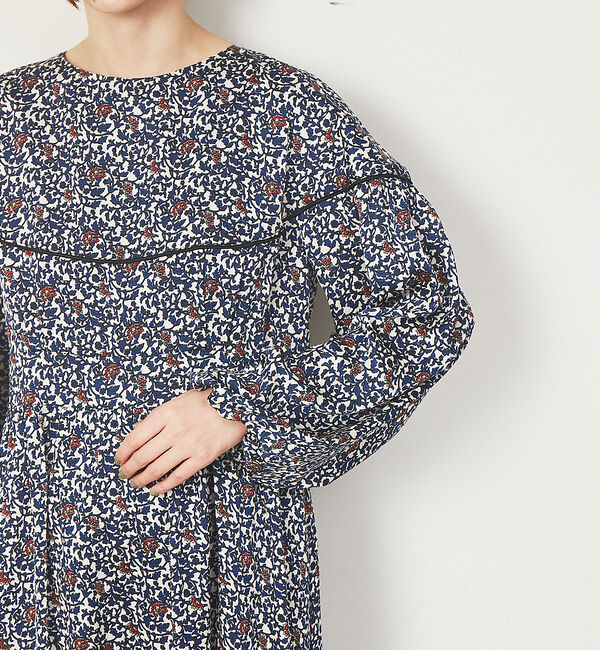 qualite「【MARGAUX】プリントワンピース」|ワンピース|