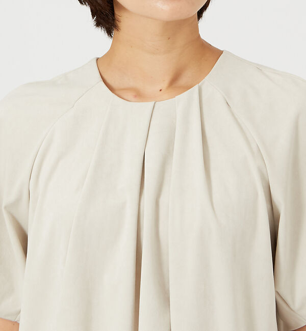 qualite「トリコットスェードカットソー」|Tシャツ・カットソー|