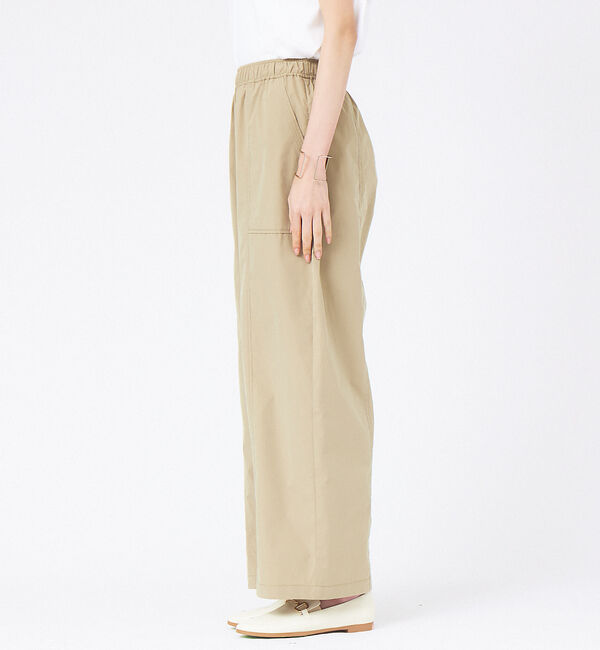 abahouse mavie「ポリエステルタフタワイドベーカーパンツ」|その他|