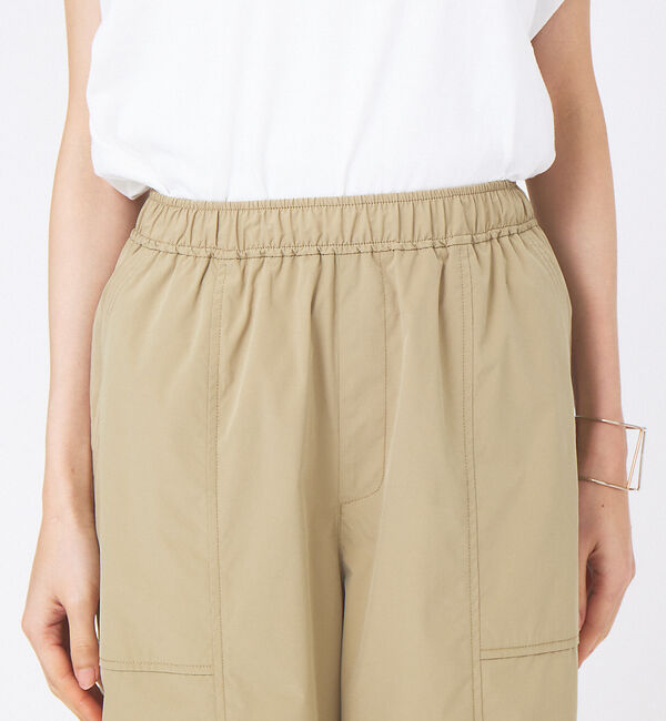 abahouse mavie「ポリエステルタフタワイドベーカーパンツ」|その他|