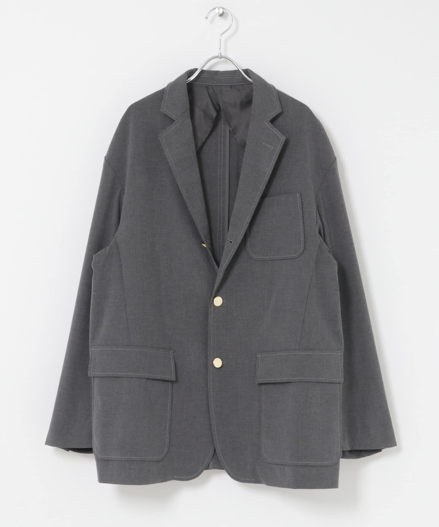 URBAN RESEARCH DOORS「FORK&SPOON　キャリーマンテーラードジャケット」|その他|