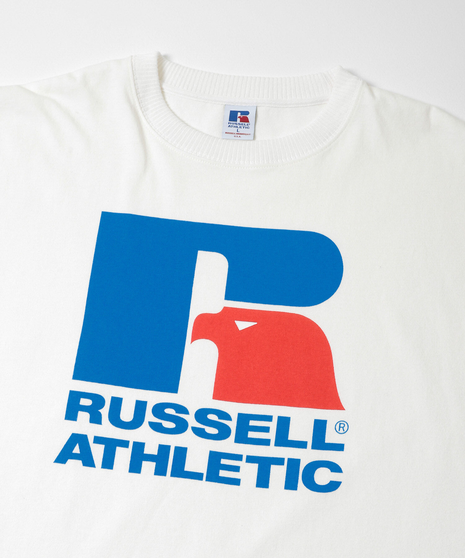 Sonny Label 「『別注』RUSSELL ATHLETIC&times;SonnyLabel　プリントヘビージャージーロングTシャツ」|Tシャツ・カットソー|