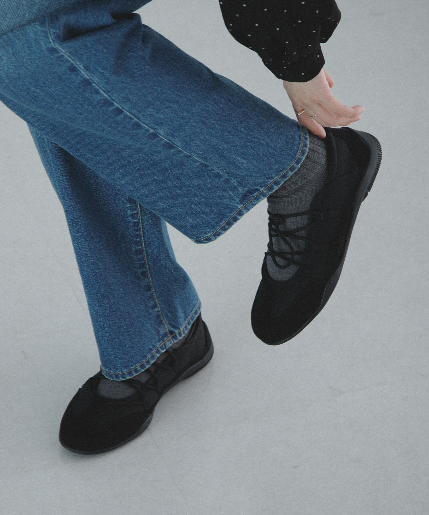 Sonny Label 「レースアップバレエスニーカー」|スニーカー|