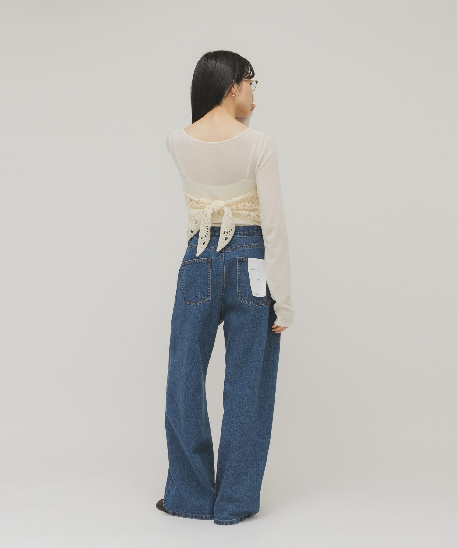  「タックドレープロンTEE」|Tシャツ・カットソー|