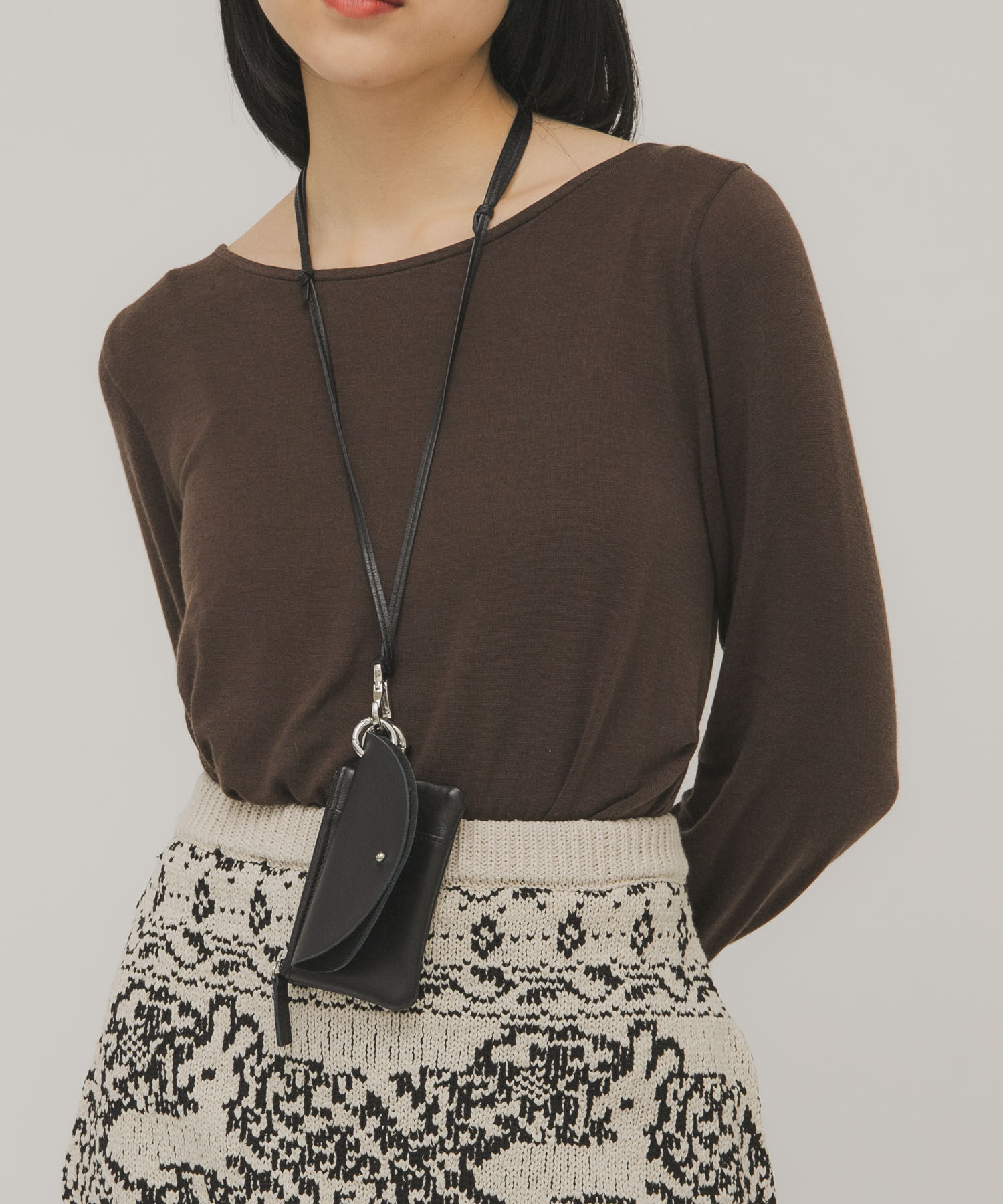  「タックドレープロンTEE」|Tシャツ・カットソー|