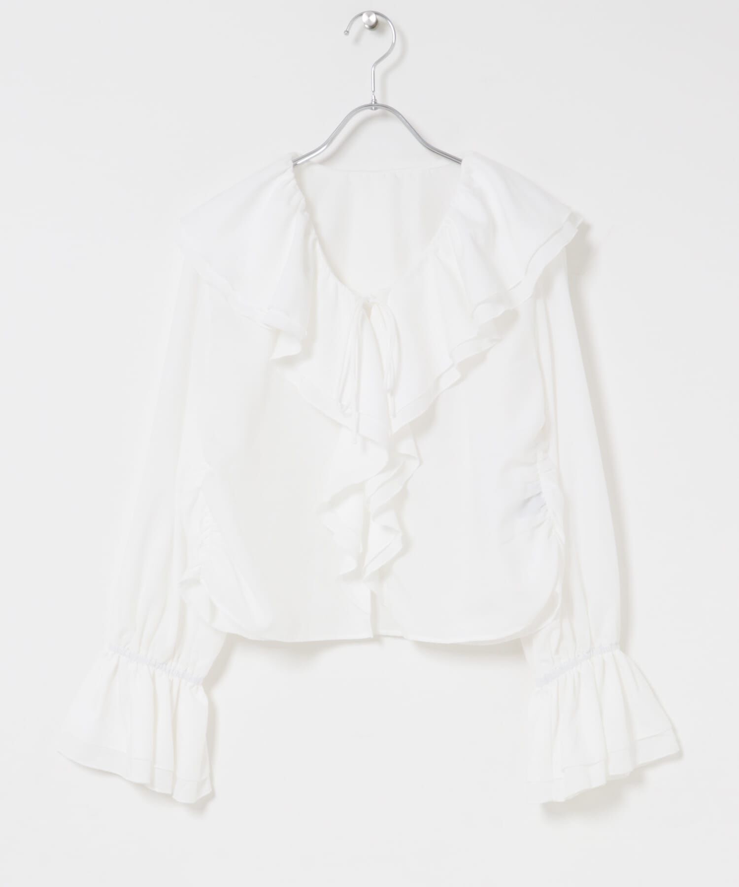 SENSE OF PLACE by URBAN RESEARCH「ラッフルブラウス」|Tシャツ・カットソー|