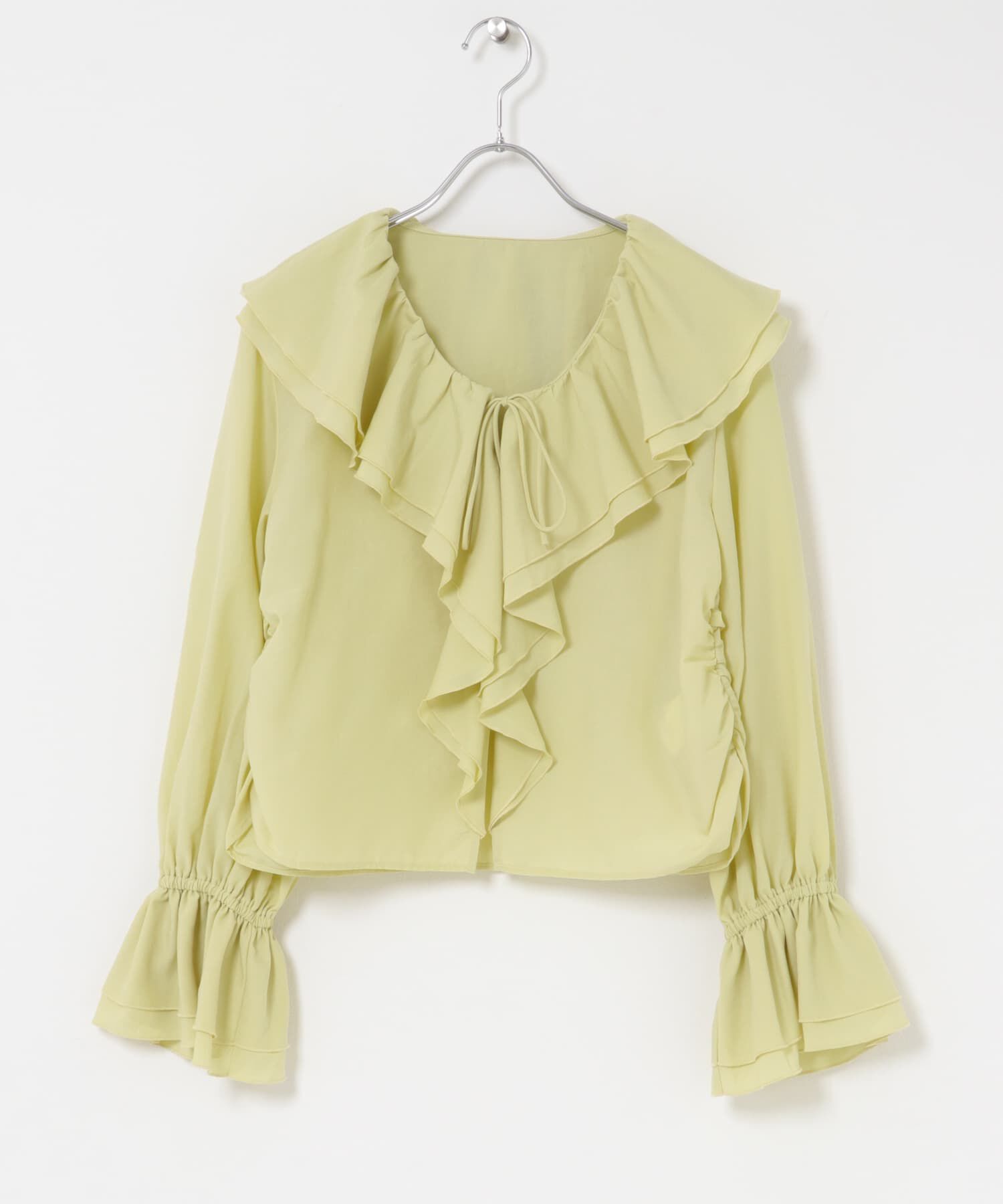 SENSE OF PLACE by URBAN RESEARCH「ラッフルブラウス」|Tシャツ・カットソー|