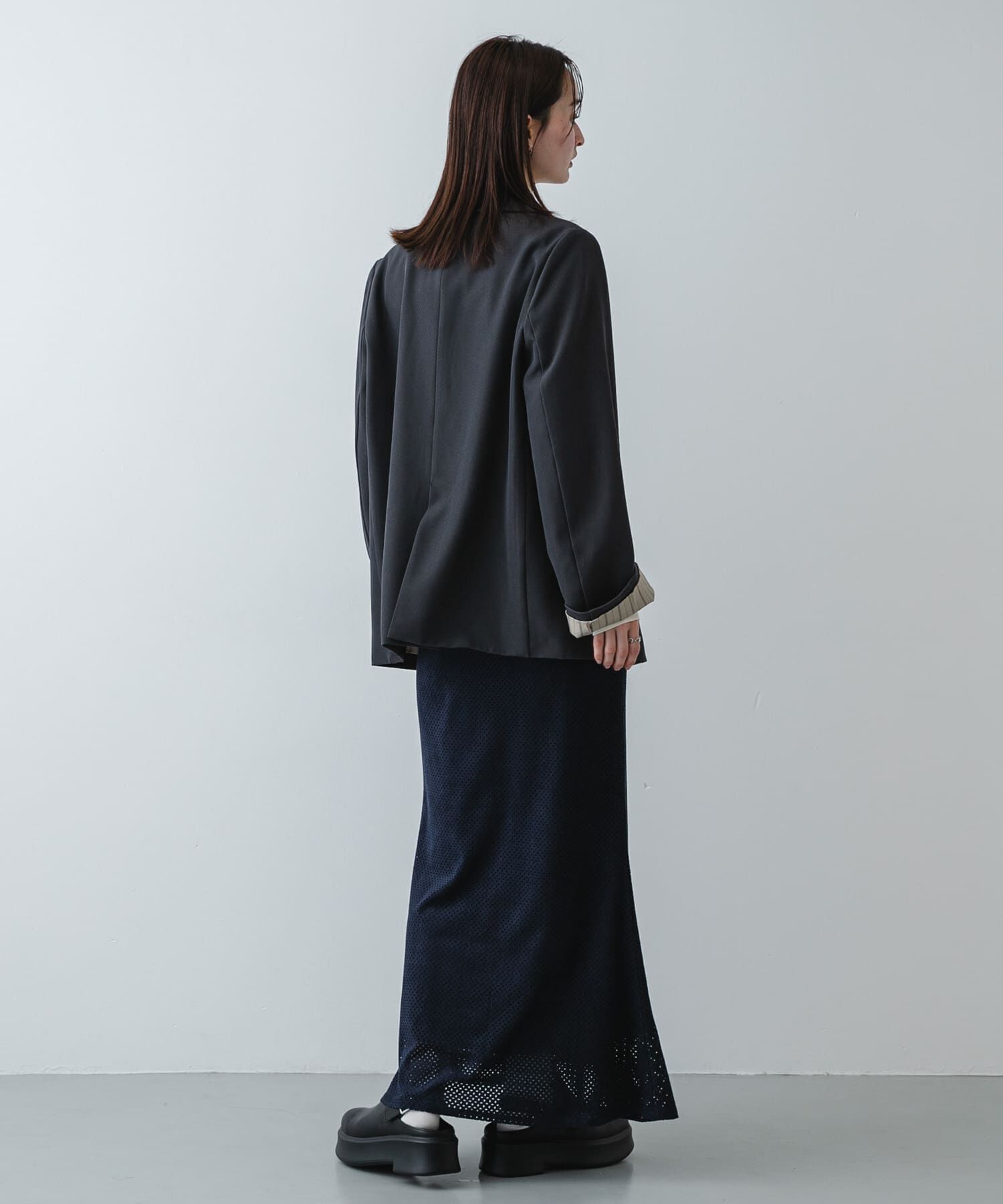 SENSE OF PLACE by URBAN RESEARCH「FSパンチングナロースカート」|スカート|