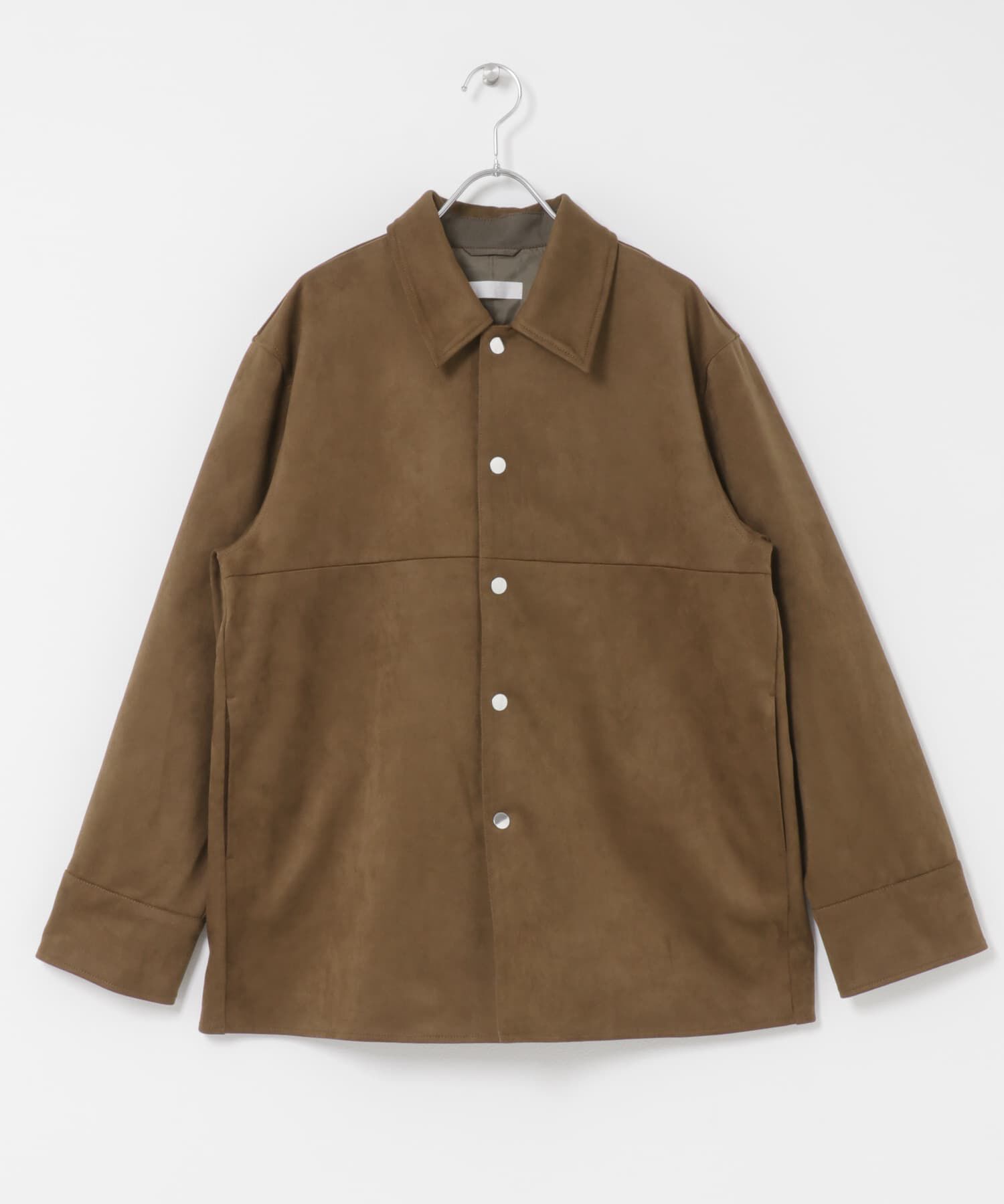 SENSE OF PLACE by URBAN RESEARCH「FSステンカラージャケット」|ノーカラーコート|