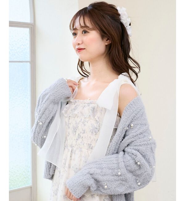  「2wayショルダーリボンキャミワンピ」|ワンピース|