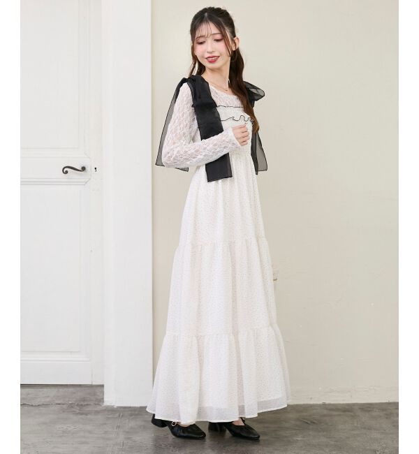  「2wayショルダーリボンキャミワンピ」|ワンピース|