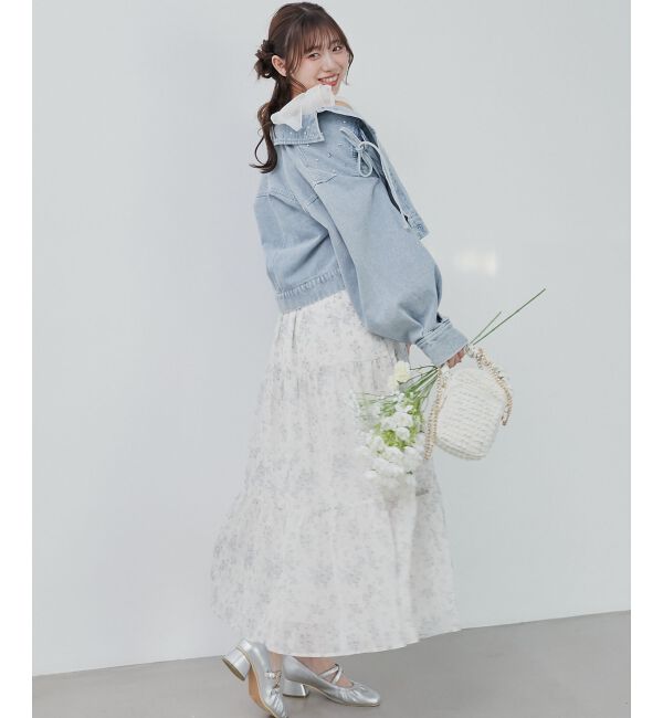  「2wayショルダーリボンキャミワンピ」|ワンピース|