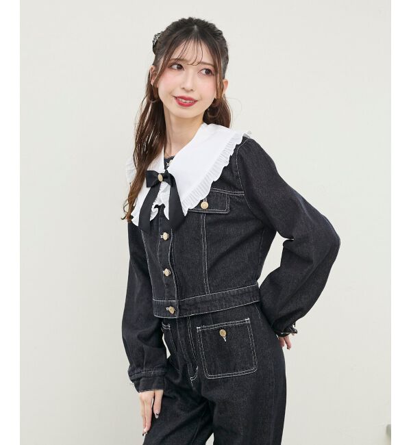  「フリルカラー＆ブローチセットGジャン」|その他|