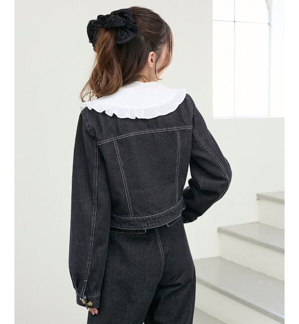  「フリルカラー＆ブローチセットGジャン」|その他|