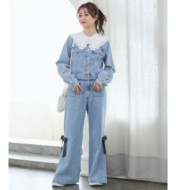  「フリルカラー＆ブローチセットGジャン」|その他|